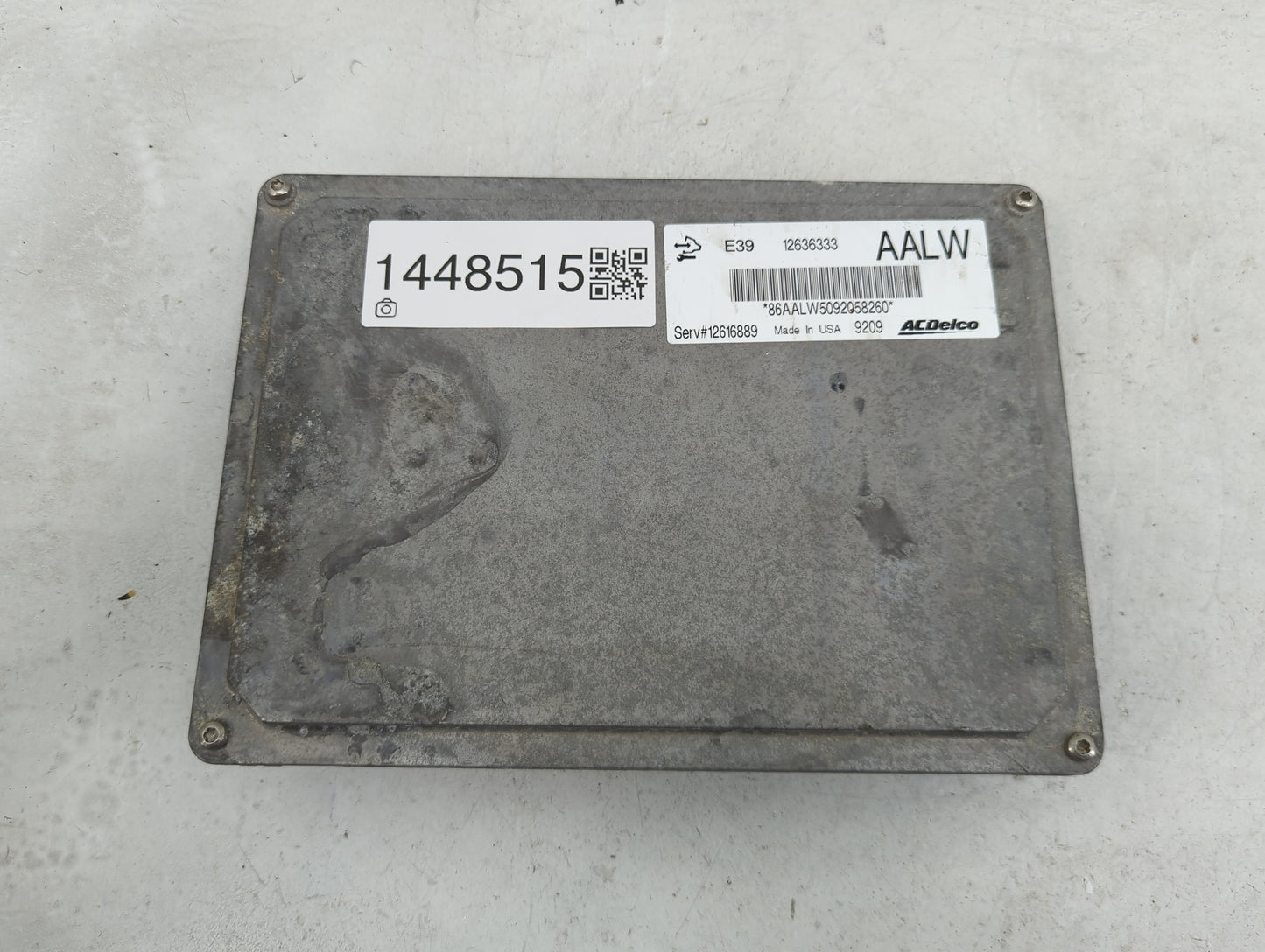 2010-2011 Gmc Terrain PCM Engine Control Computer ECU ECM PCU OEM P/N:12636333 12616889 Fits Fits 2010 2011 2012 2013 OEM Us