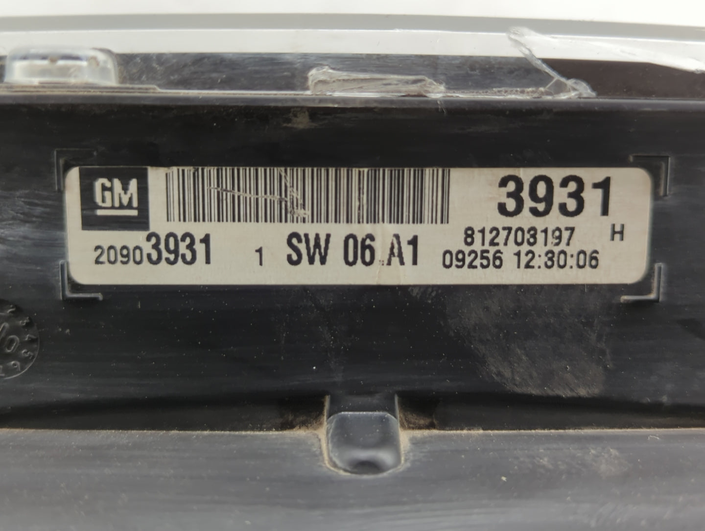 2010 Gmc Terrain Instrument Cluster Speedometer Gauges P/N:20903931 Fits OEM Used Auto Parts - Oemusedautoparts1.com