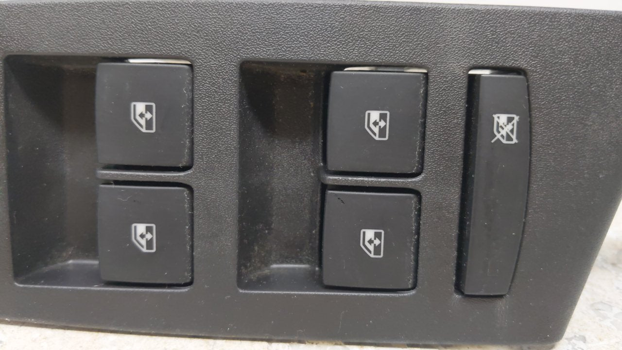 2010 Gmc Terrain Master Power Window Switch Replacement Driver Side Left P/N:20917598 Fits OEM Used Auto Parts - Oemusedauto