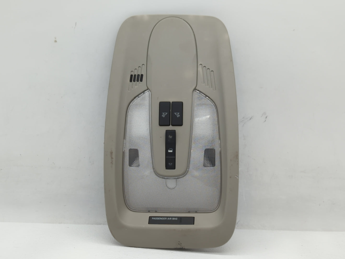 2010-2011 Gmc Terrain Overhead Console W/rear Climate Control Grey - Oemusedautoparts1.com