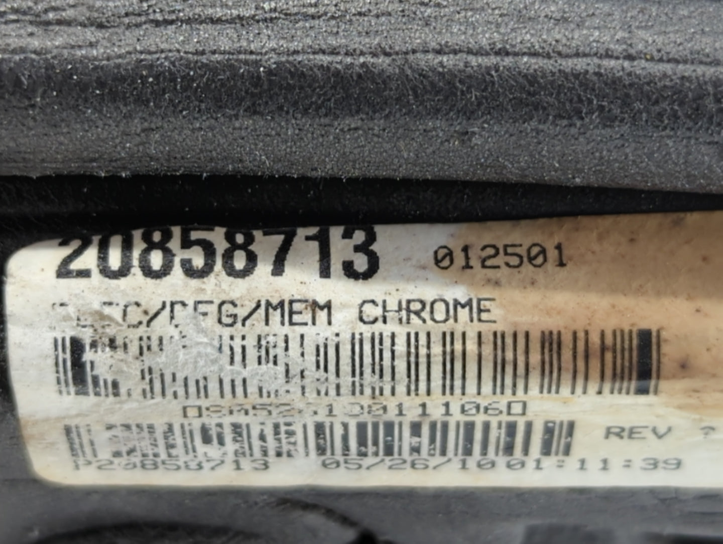 2010-2011 Gmc Terrain Side Mirror Replacement Passenger Right View Door Mirror P/N:20858713 20858732 Fits Fits 2010 2011 OEM