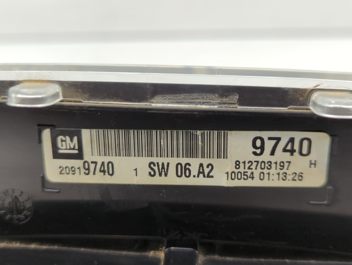 2010 Gmc Terrain Instrument Cluster Speedometer Gauges P/N:20903931 20919740 Fits OEM Used Auto Parts - Oemusedautoparts1.co
