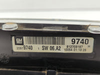 2010 Gmc Terrain Instrument Cluster Speedometer Gauges P/N:20903931 20919740 Fits OEM Used Auto Parts - Oemusedautoparts1.co