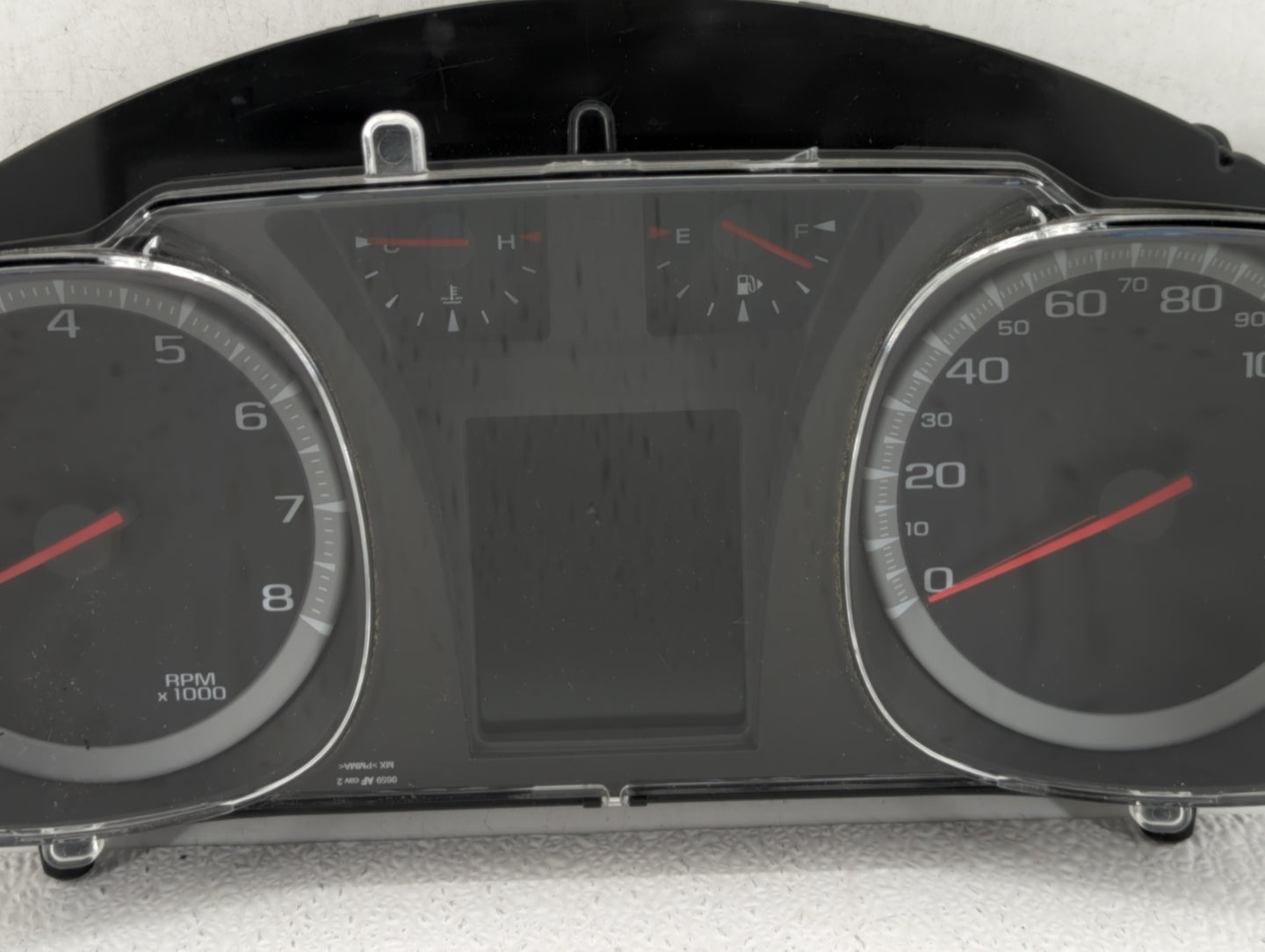 2010 Gmc Terrain Instrument Cluster Speedometer Gauges P/N:20903931 20919740 Fits OEM Used Auto Parts - Oemusedautoparts1.co