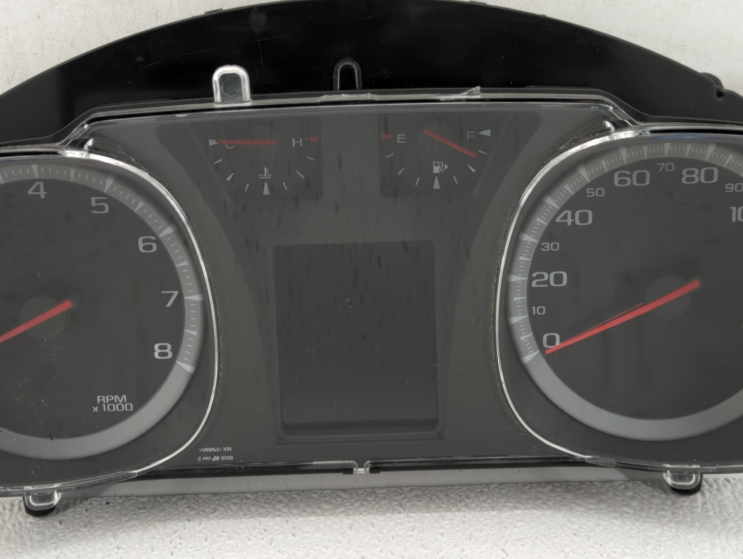 2010 Gmc Terrain Instrument Cluster Speedometer Gauges P/N:20903931 20919740 Fits OEM Used Auto Parts - Oemusedautoparts1.co