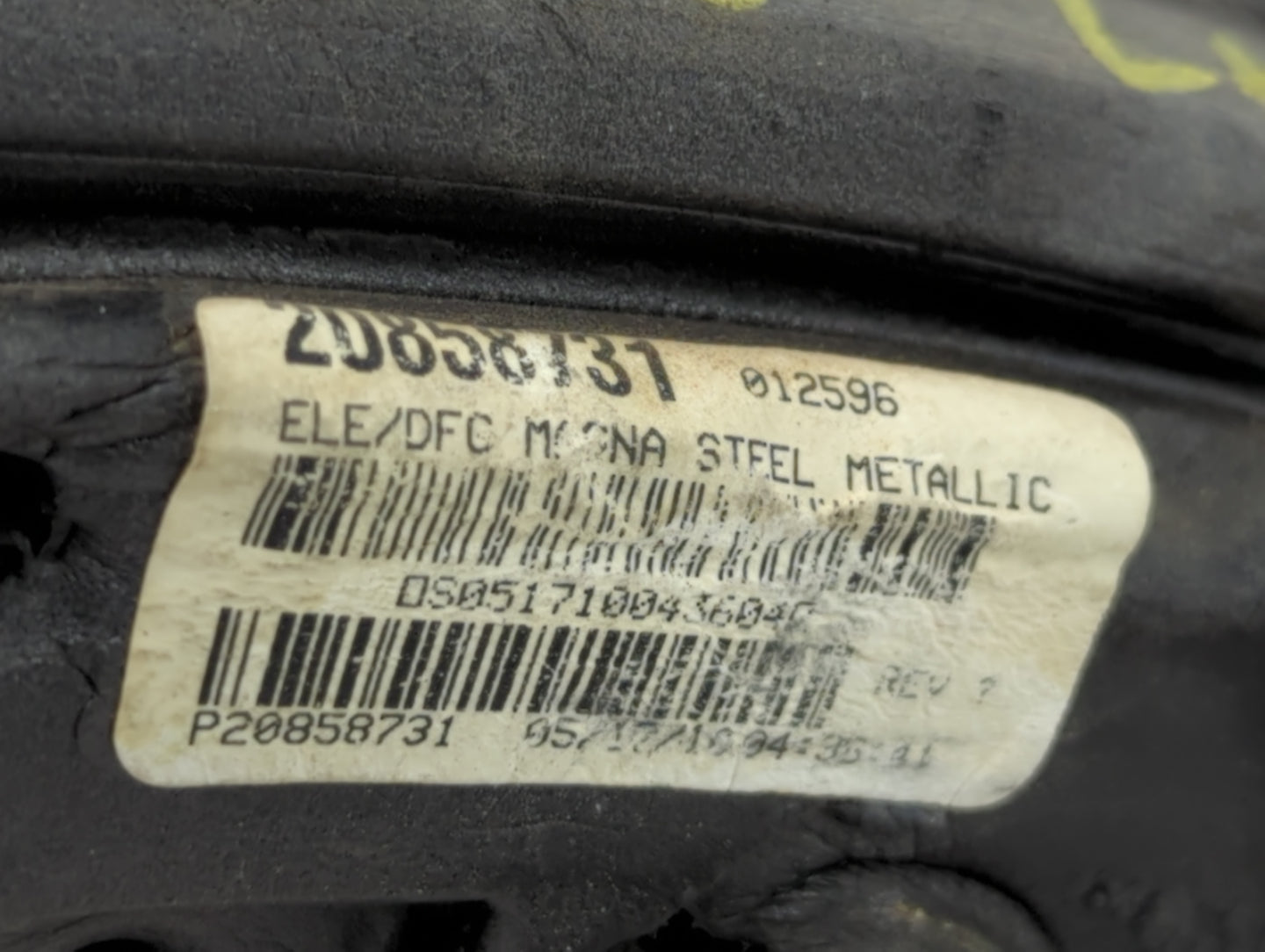 2010-2011 Gmc Terrain Driver Side View Mirror - Left Door Mirror OEM Used - Oemusedautoparts1.com