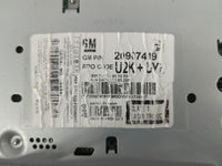 2010 Gmc Terrain Radio AM FM Cd Player Receiver Replacement P/N:20907419 Fits Fits 2011 OEM Used Auto Parts - Oemusedautopar