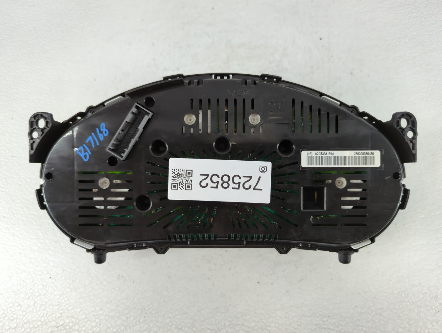2010 Gmc Terrain Instrument Cluster Speedometer Gauges P/N:286300086436 A2C53381694 Fits OEM Used Auto Parts - Oemusedautopa