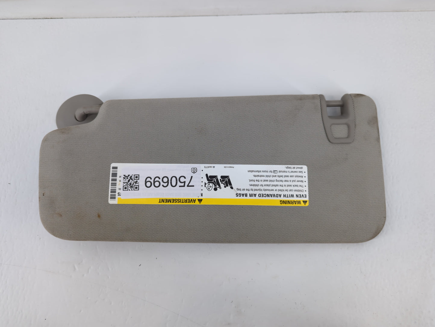 2010-2017 Gmc Terrain Sun Visor Shade Replacement Passenger Right Mirror Fits Fits 2010 2011 2012 2013 2014 2015 2016 2017 O