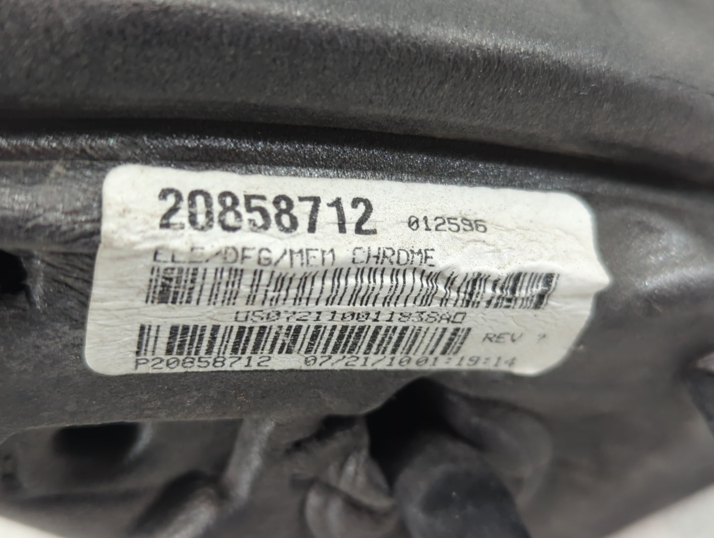 2010-2011 Gmc Terrain Driver Side View Mirror - Left Door Mirror OEM Used - Oemusedautoparts1.com