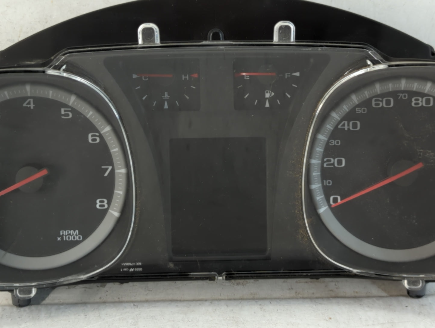 2010 Gmc Terrain Instrument Cluster Speedometer Gauges P/N:20903931 Fits OEM Used Auto Parts - Oemusedautoparts1.com