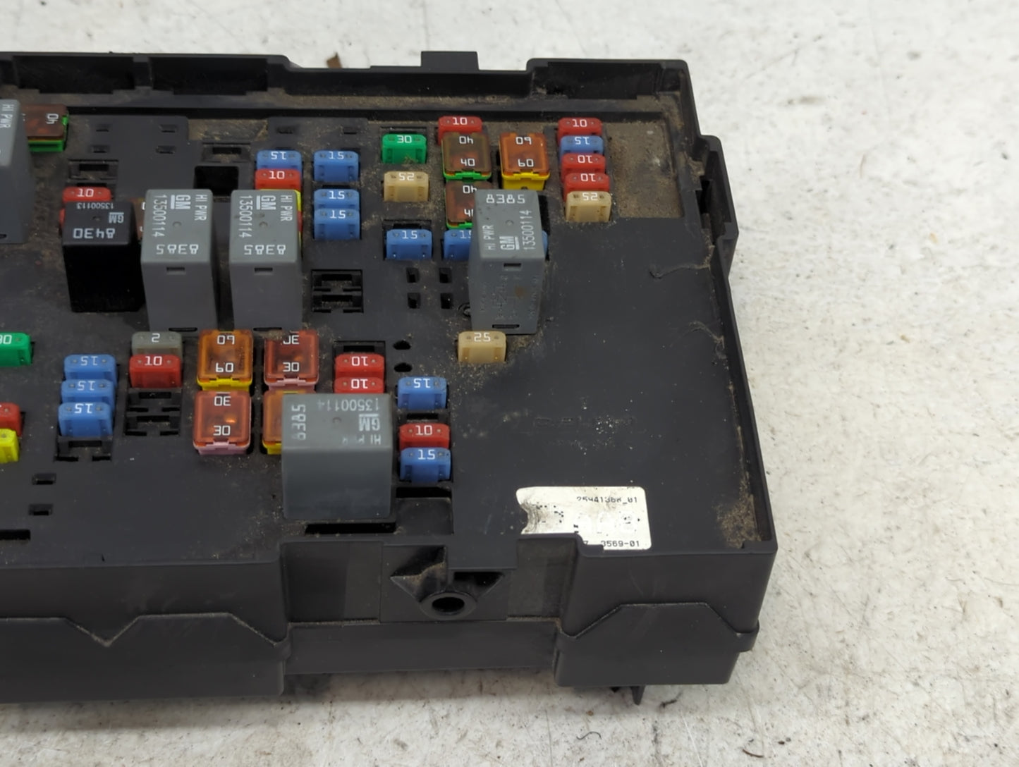 2010-2014 Gmc Yukon Fusebox Fuse Box Panel Relay Module P/N:25441368_01 3569-01 Fits Fits 2010 2011 2012 2013 2014 OEM Used 