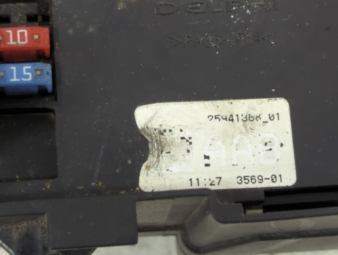 2010-2014 Gmc Yukon Fusebox Fuse Box Panel Relay Module P/N:25441368_01 3569-01 Fits Fits 2010 2011 2012 2013 2014 OEM Used 