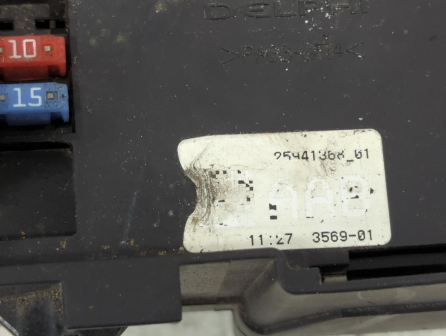 2010-2014 Gmc Yukon Fusebox Fuse Box Panel Relay Module P/N:25441368_01 3569-01 Fits Fits 2010 2011 2012 2013 2014 OEM Used 