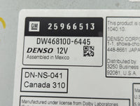 2010 Gmc Yukon Xl 1500 Radio AM FM Cd Player Receiver Replacement P/N:25966513 Fits OEM Used Auto Parts - Oemusedautoparts1.