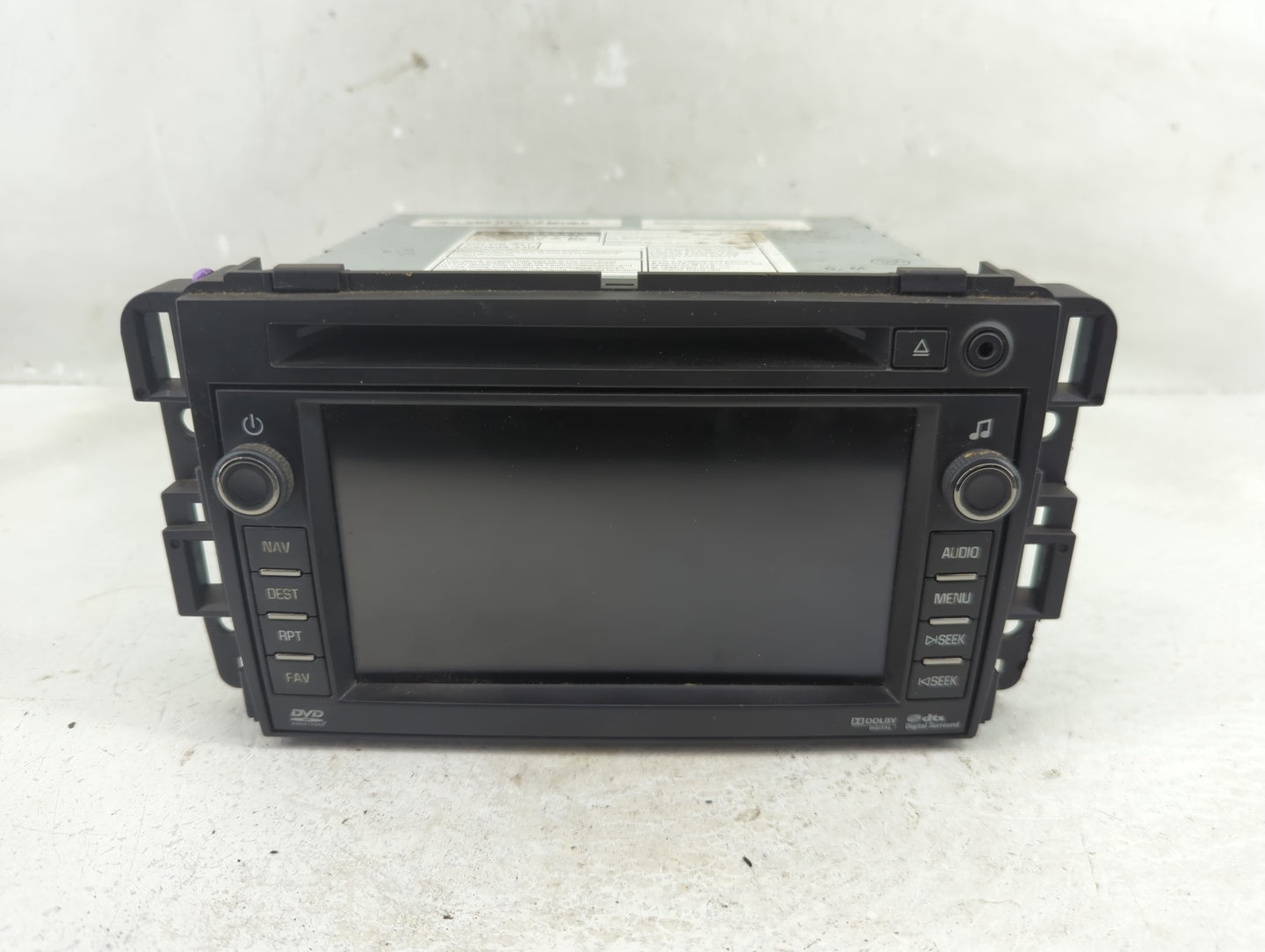 2010 Gmc Yukon Xl 1500 Radio AM FM Cd Player Receiver Replacement P/N:25966513 Fits OEM Used Auto Parts - Oemusedautoparts1.