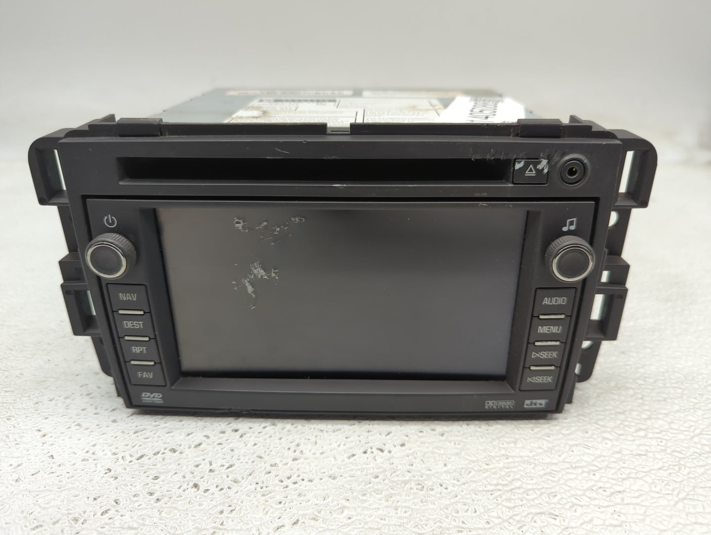 2010 Gmc Yukon Xl 1500 Radio AM FM Cd Player Receiver Replacement P/N:DW468100-6441 25966513 Fits OEM Used Auto Parts - Oemu