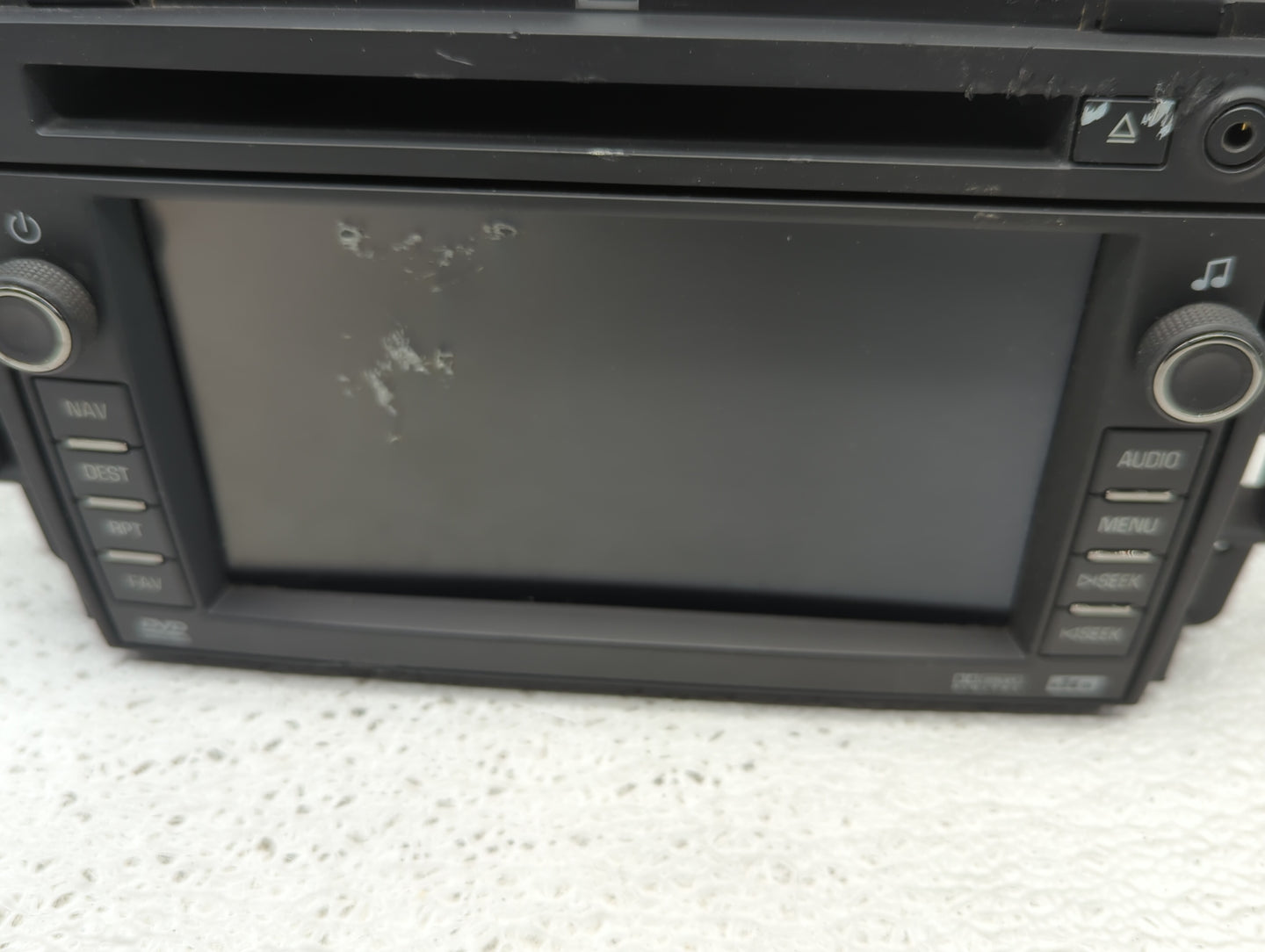 2010 Gmc Yukon Xl 1500 Radio AM FM Cd Player Receiver Replacement P/N:DW468100-6441 25966513 Fits OEM Used Auto Parts - Oemu