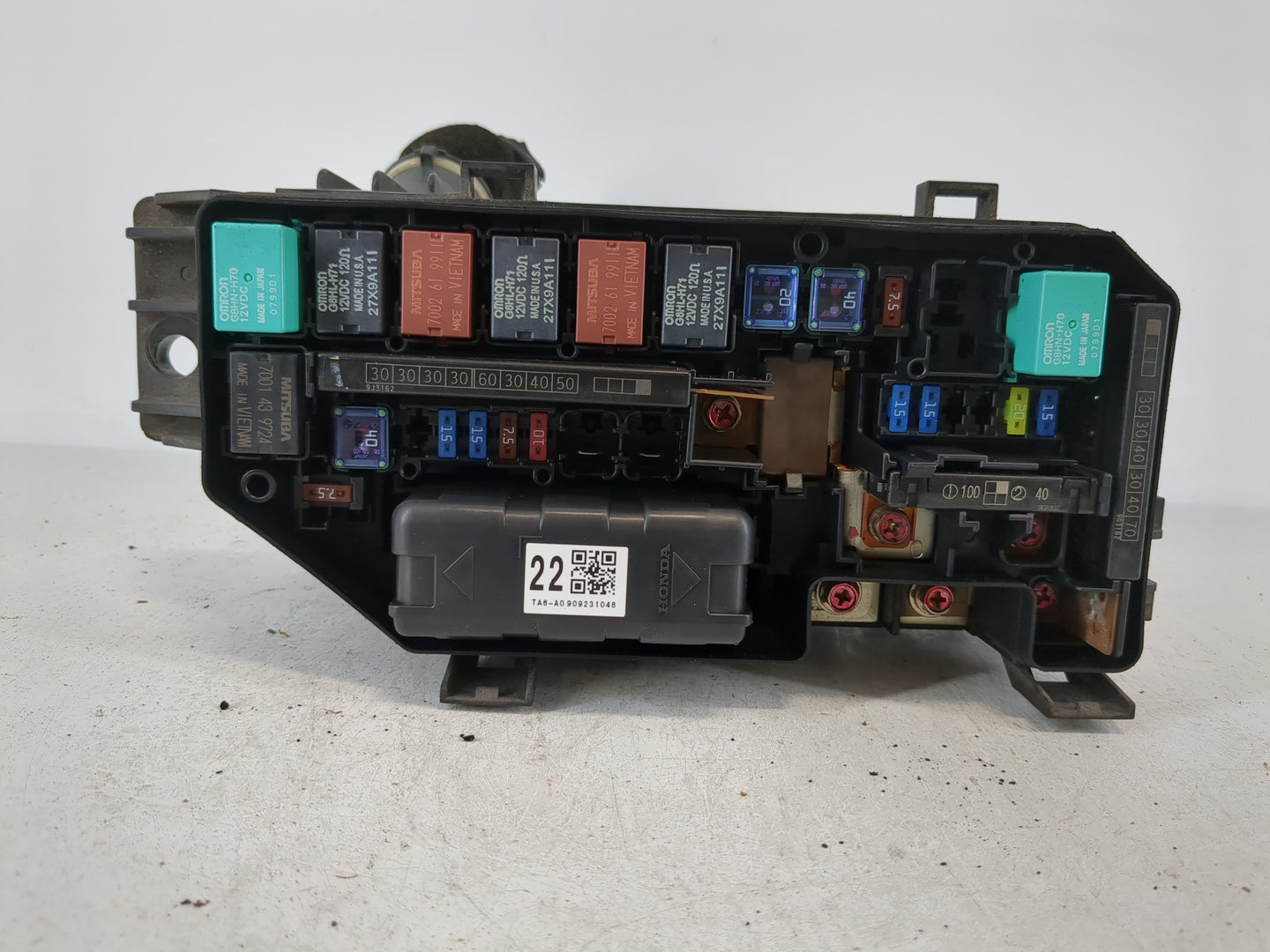 2008-2012 Honda Accord Fusebox Fuse Box Panel Relay Module Fits Fits 2008 2009 2010 2011 2012 OEM Used Auto Parts - Oemuseda