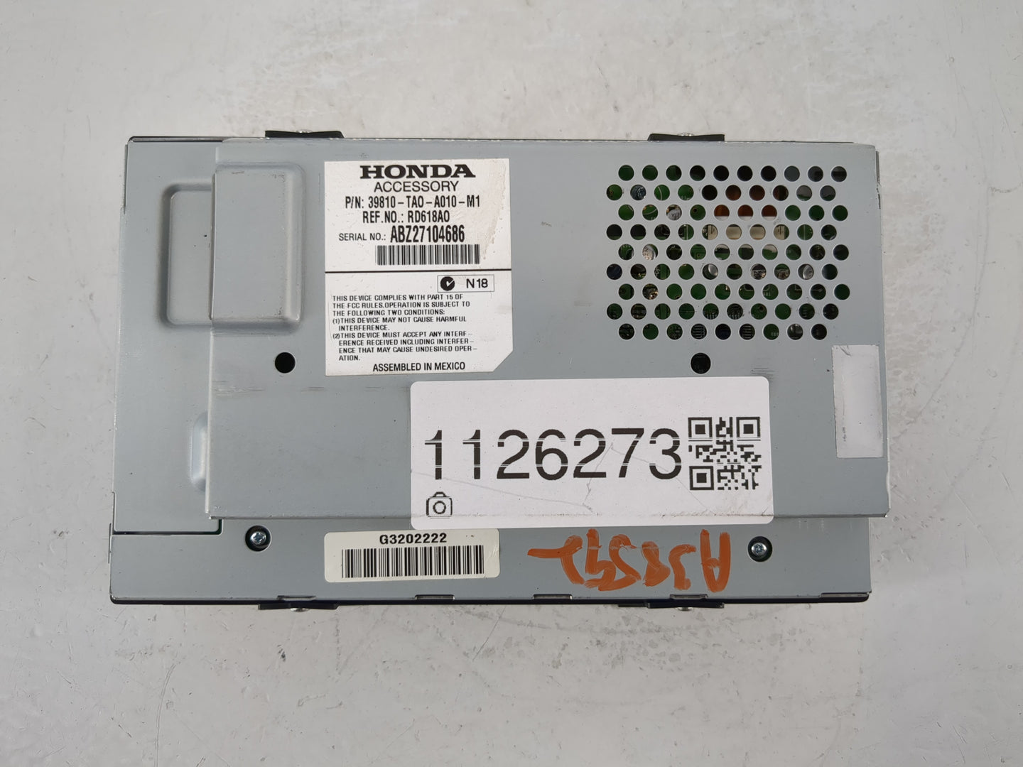 2010-2012 Honda Accord Information Display Screen - Oemusedautoparts1.com