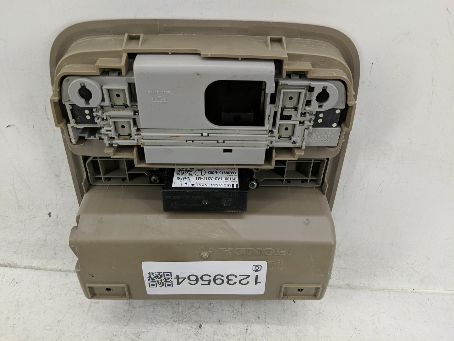 2008-2012 Honda Accord Overhead Roof Console 1239564 - Oemusedautoparts1.com
