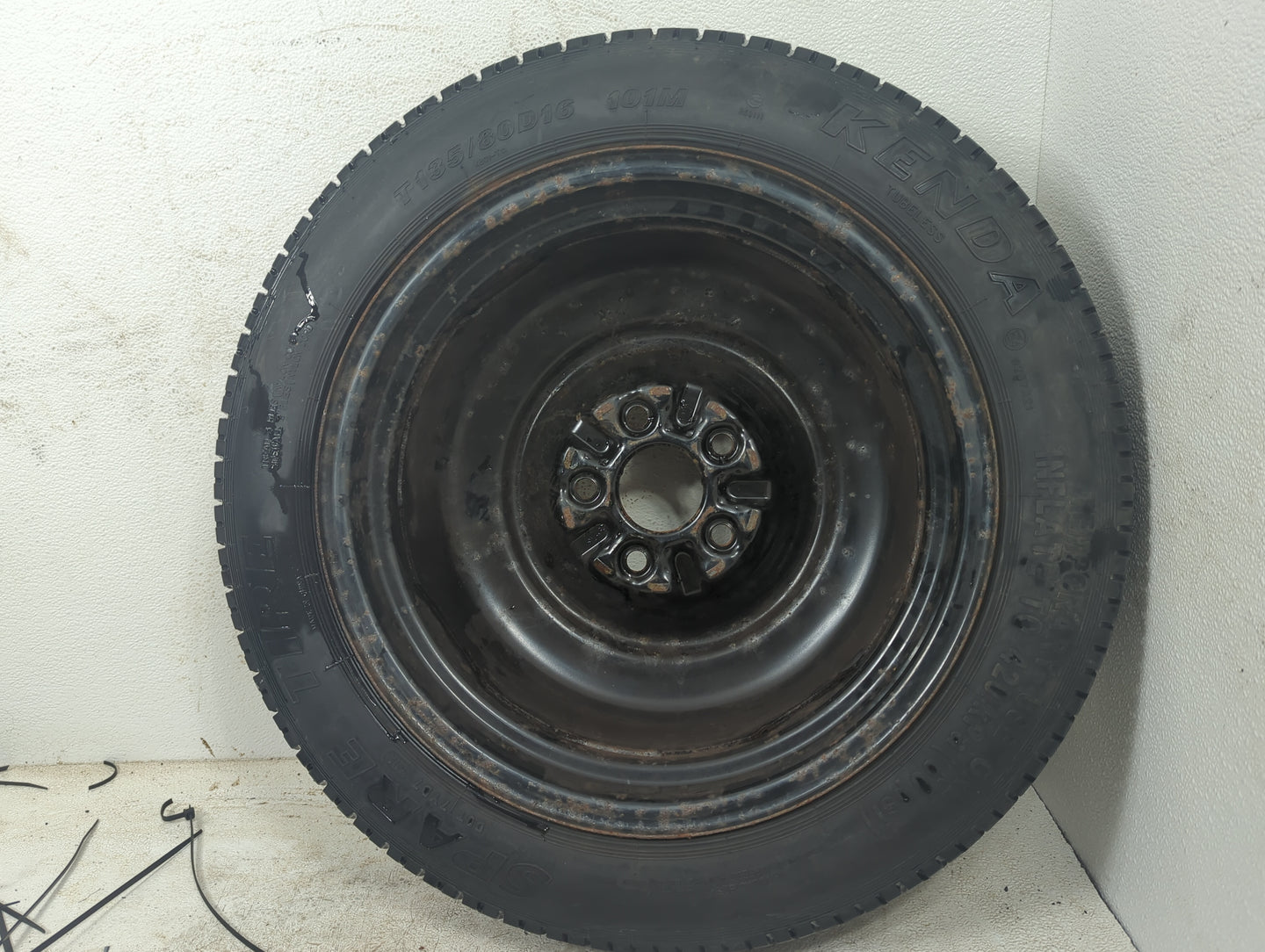 2008-2012 Honda Accord Spare Donut Tire Wheel Rim Oem 1280429 - Oemusedautoparts1.com