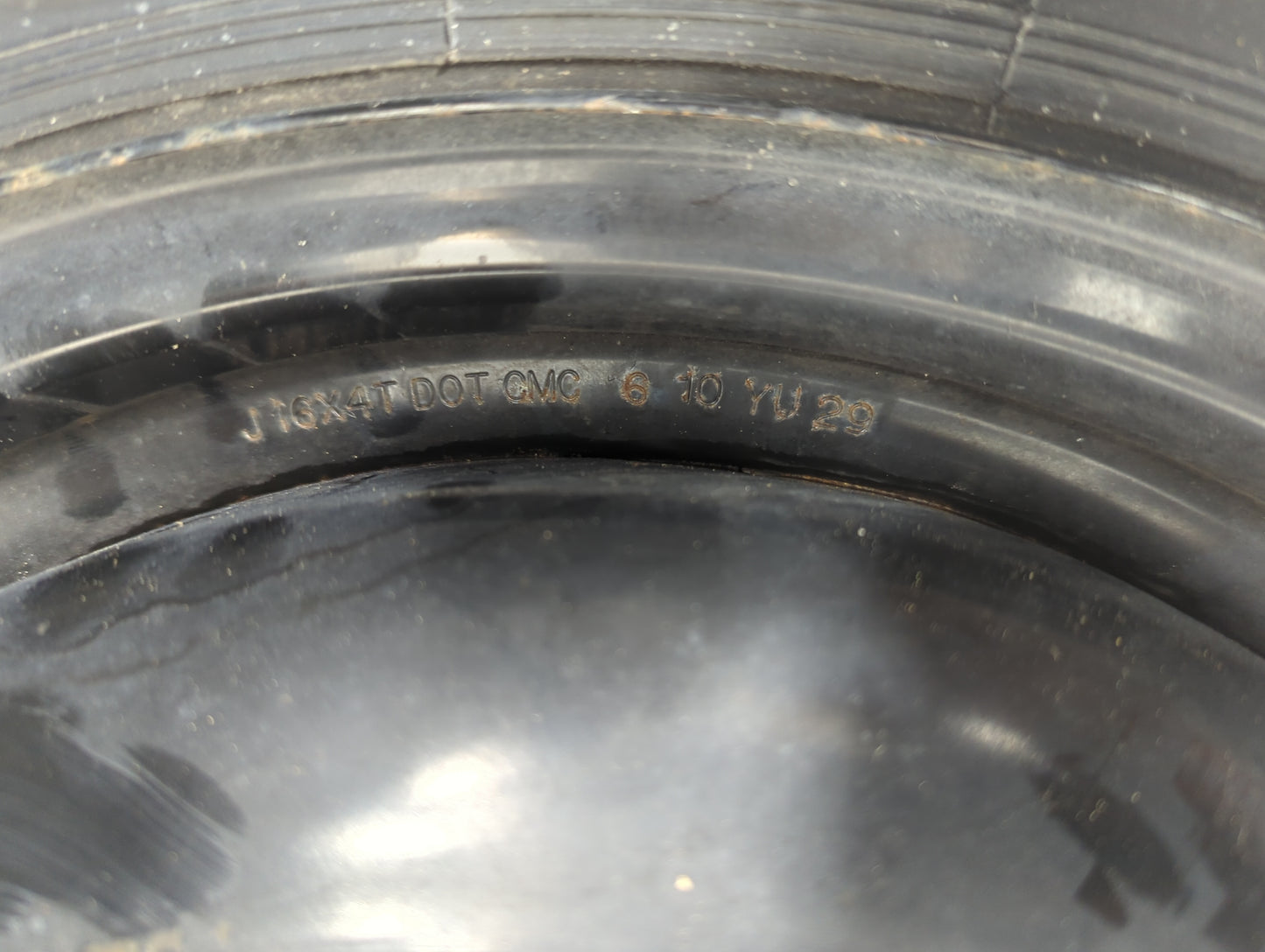 2008-2012 Honda Accord Spare Donut Tire Wheel Rim Oem 1280429 - Oemusedautoparts1.com