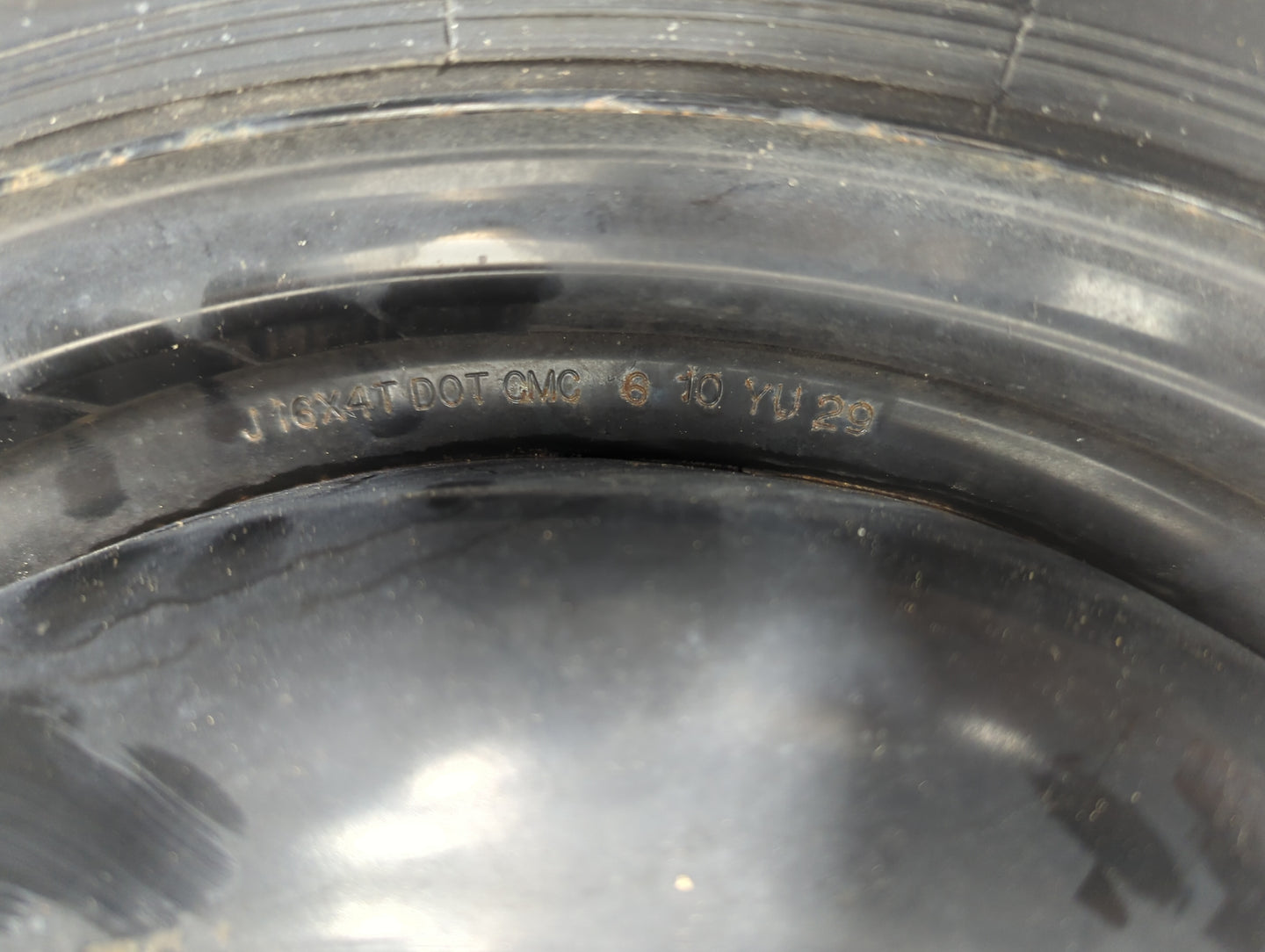 2008-2012 Honda Accord Spare Donut Tire Wheel Rim Oem 1280429 - Oemusedautoparts1.com
