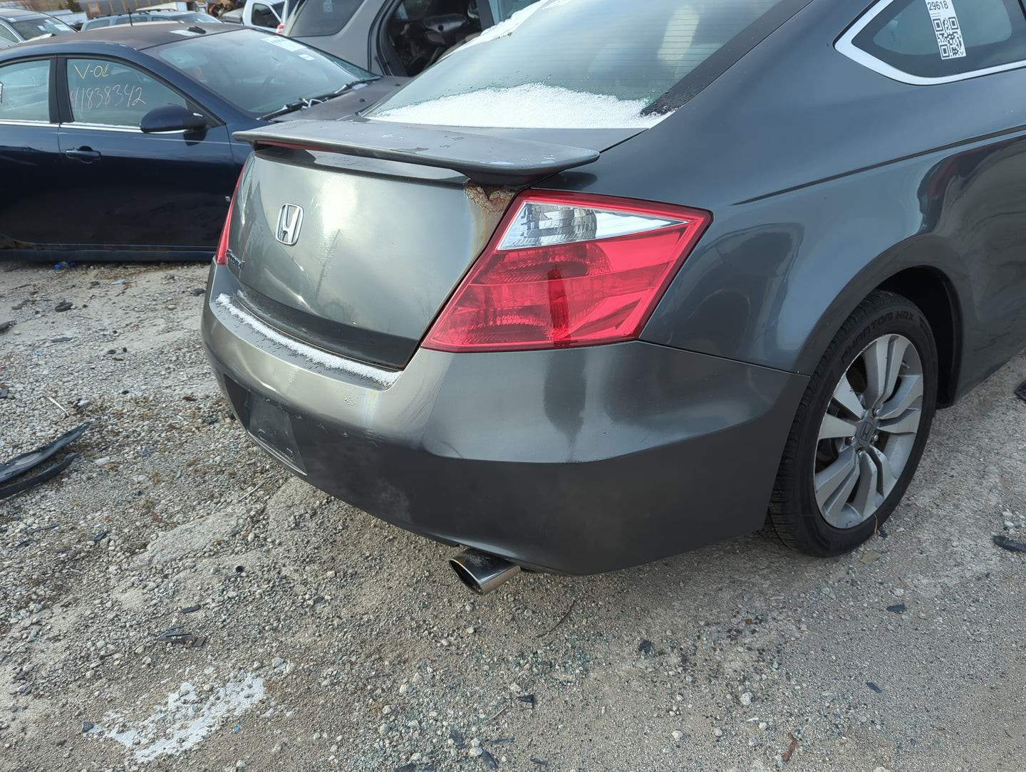 2008-2012 Honda Accord Rear Bumper Assembly Oem 1289444 - Oemusedautoparts1.com