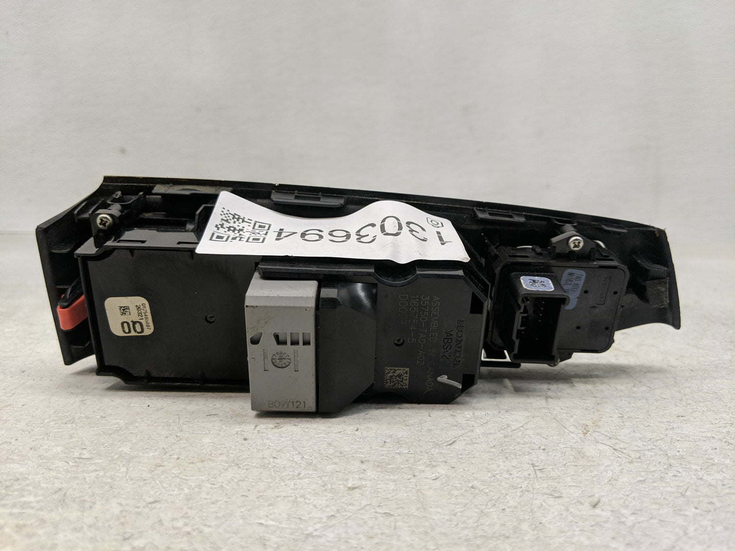 2008-2012 Honda Accord Master Power Window Switch Replacement Driver Side Left P/N:35750-TA0-A02 Fits OEM Used Auto Parts - 