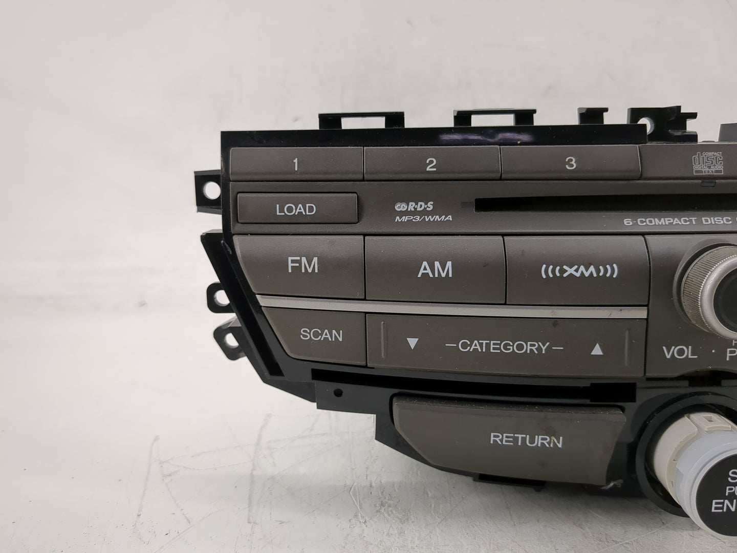 2010 Honda Accord Radio AM FM Cd Player Receiver Replacement P/N:39100-TA0-L610-M1 Fits OEM Used Auto Parts - Oemusedautopar