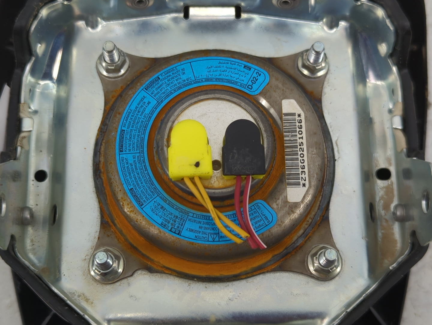 2008-2012 Honda Accord Air Bag Driver Left Steering Wheel Mounted P/N:77810-TA0-A81 Fits Fits 2008 2009 2010 2011 2012 OEM U