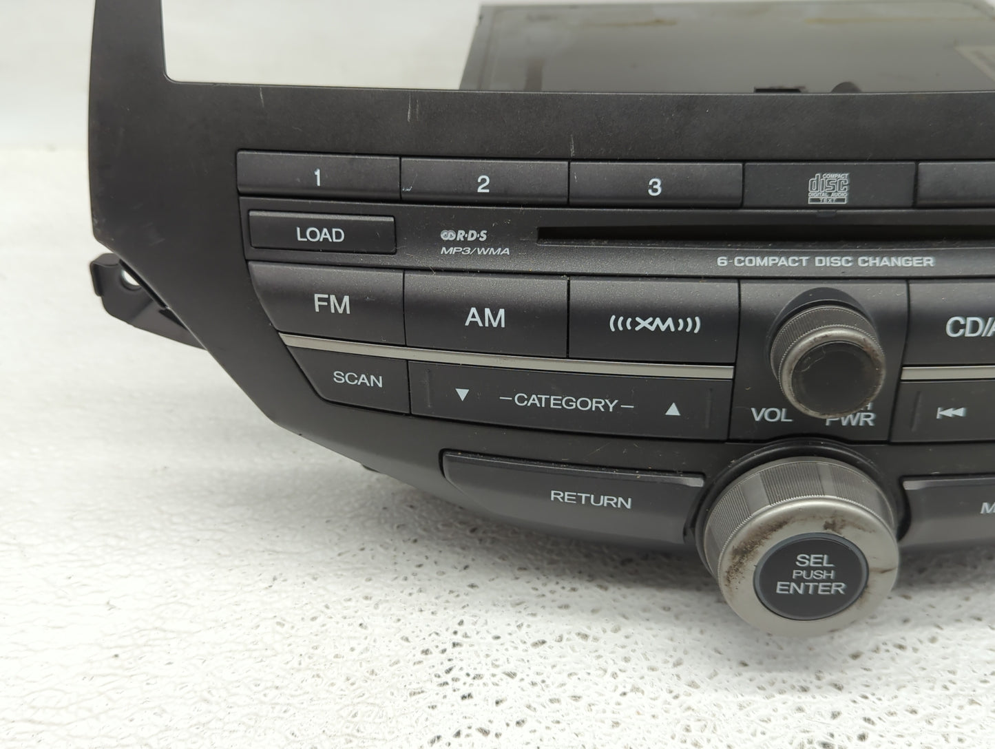2010-2012 Honda Accord Radio AM FM Cd Player Receiver Replacement Fits Fits 2010 2011 2012 OEM Used Auto Parts - Oemusedauto