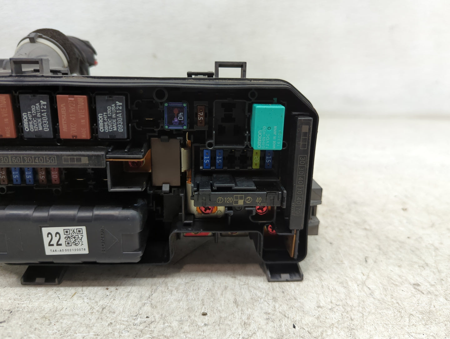2008-2012 Honda Accord Fusebox Fuse Box Panel Relay Module Fits Fits 2008 2009 2010 2011 2012 OEM Used Auto Parts - Oemuseda