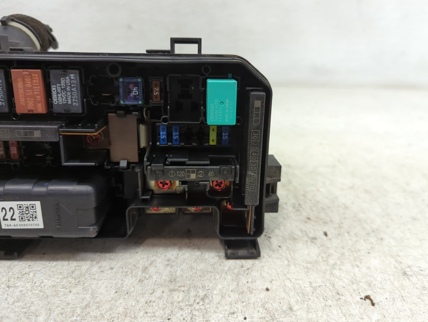 2008-2012 Honda Accord Fusebox Fuse Box Panel Relay Module Fits Fits 2008 2009 2010 2011 2012 OEM Used Auto Parts - Oemuseda
