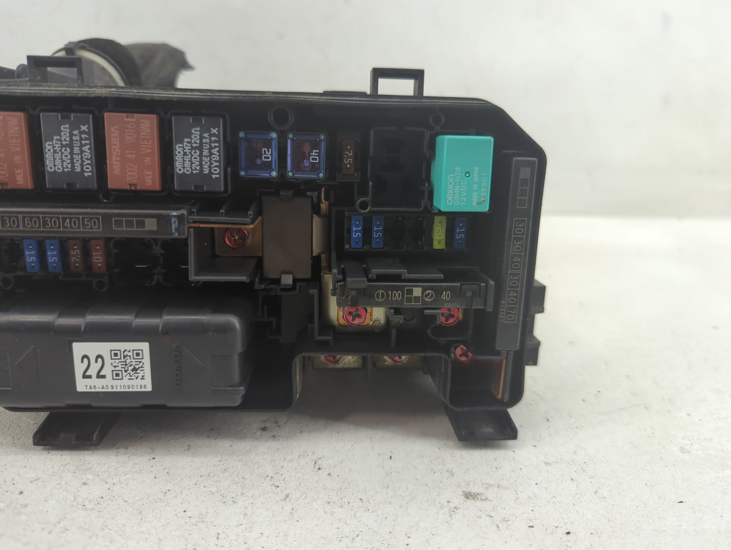 2008-2012 Honda Accord Fusebox Fuse Box Panel Relay Module Fits Fits 2008 2009 2010 2011 2012 OEM Used Auto Parts - Oemuseda
