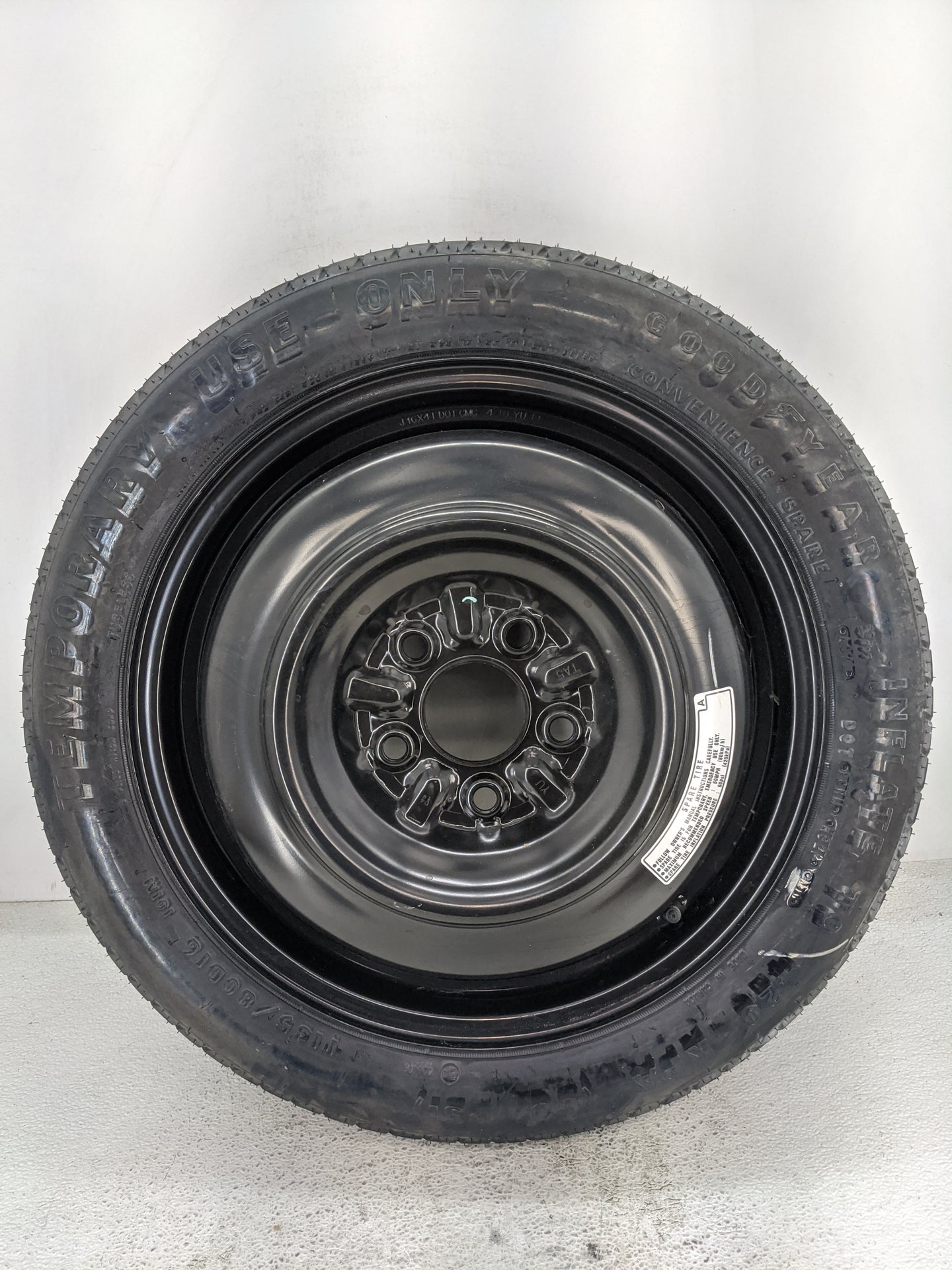 2008-2012 Honda Accord Spare Donut Tire Wheel Rim Oem - Oemusedautoparts1.com
