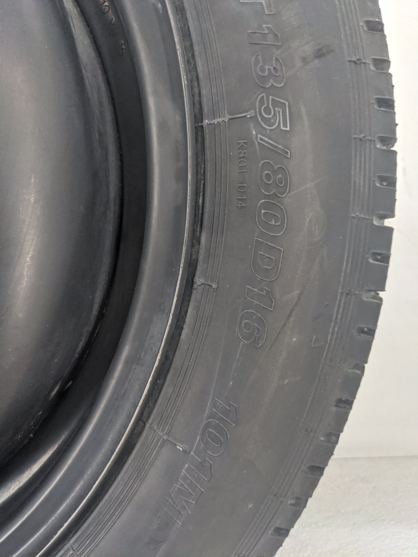 2008-2012 Honda Accord Spare Donut Tire Wheel Rim Oem 1420856 - Oemusedautoparts1.com