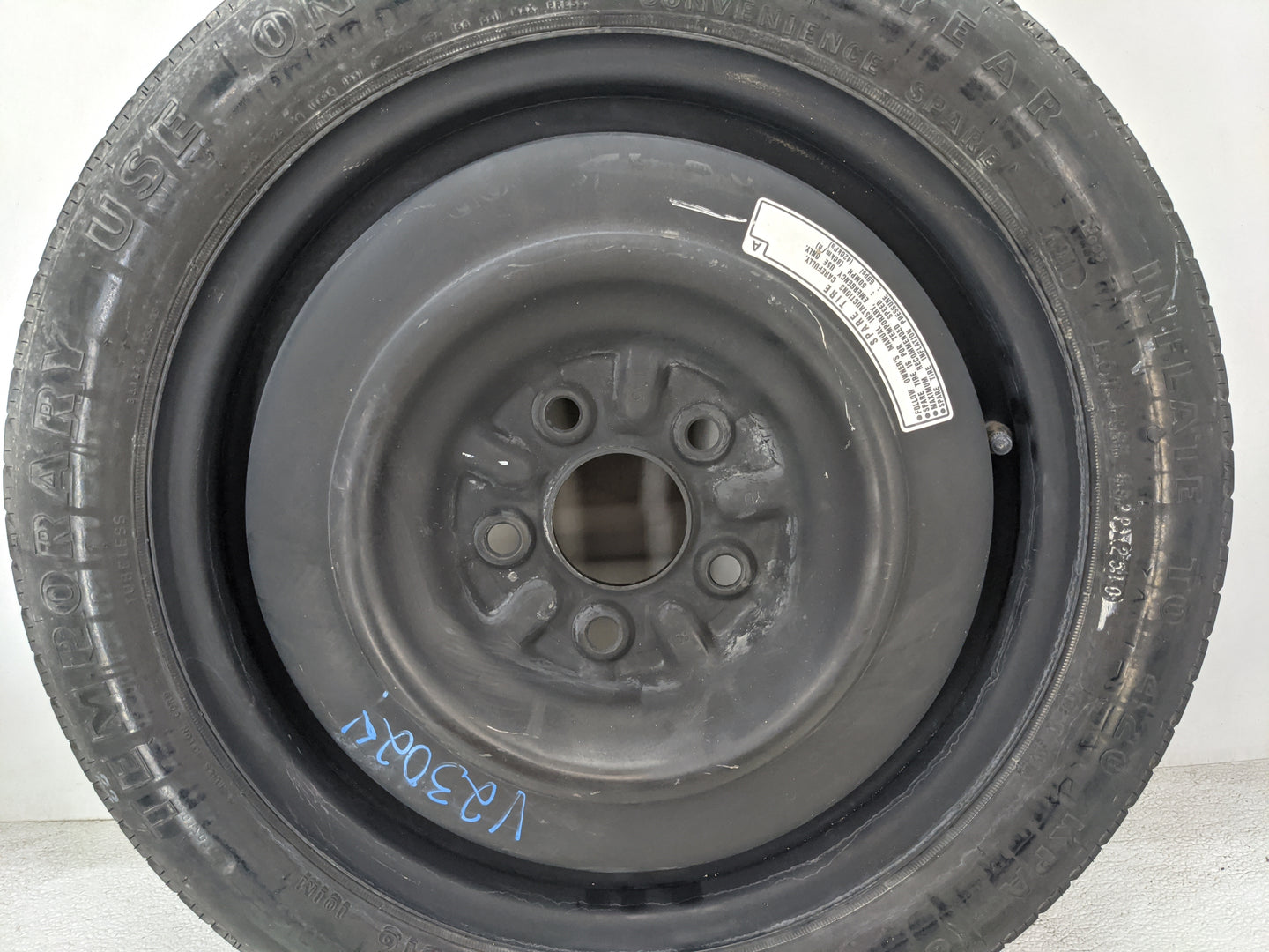 2008-2012 Honda Accord Spare Donut Tire Wheel Rim Oem - Oemusedautoparts1.com