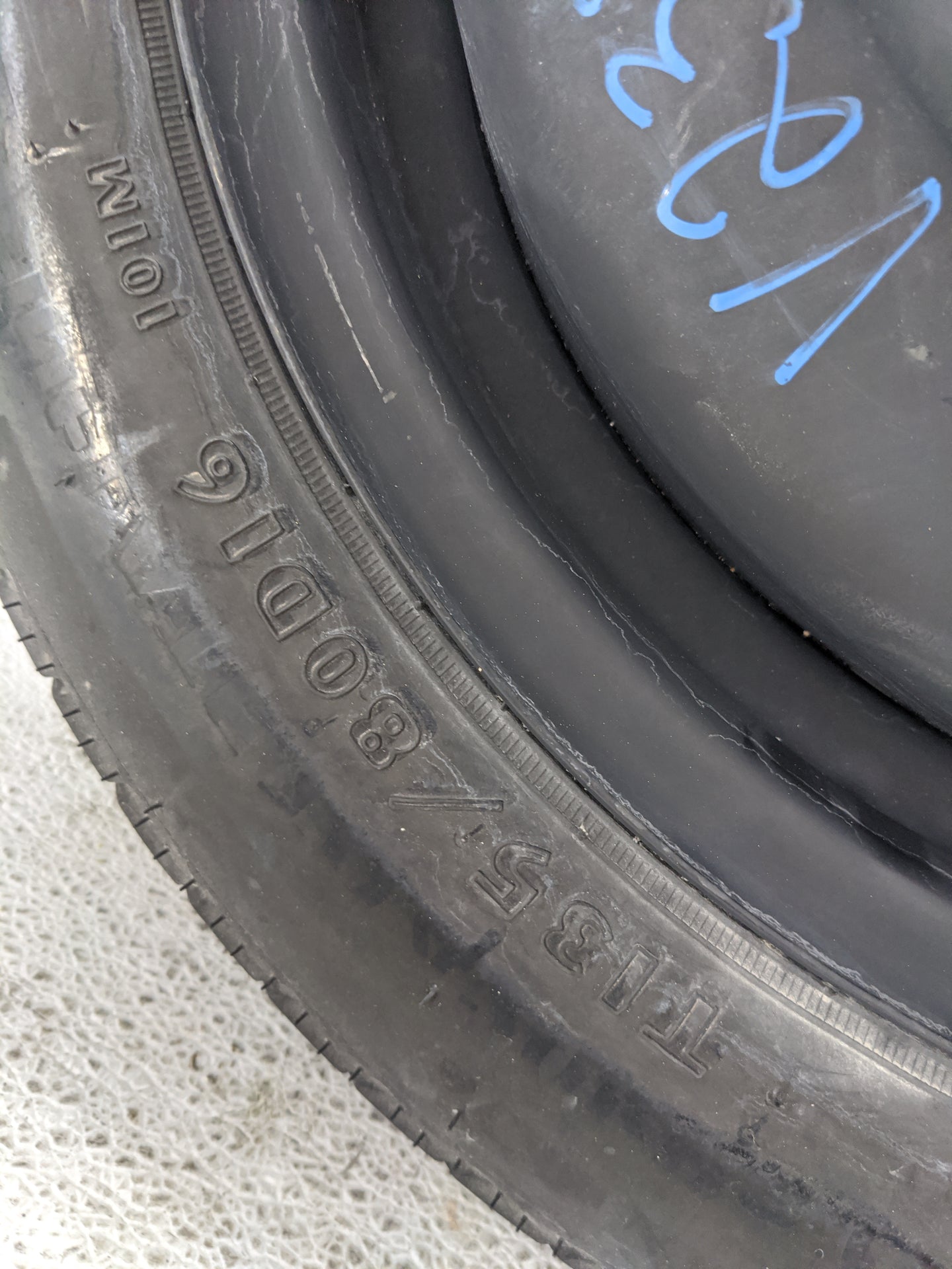2008-2012 Honda Accord Spare Donut Tire Wheel Rim Oem - Oemusedautoparts1.com