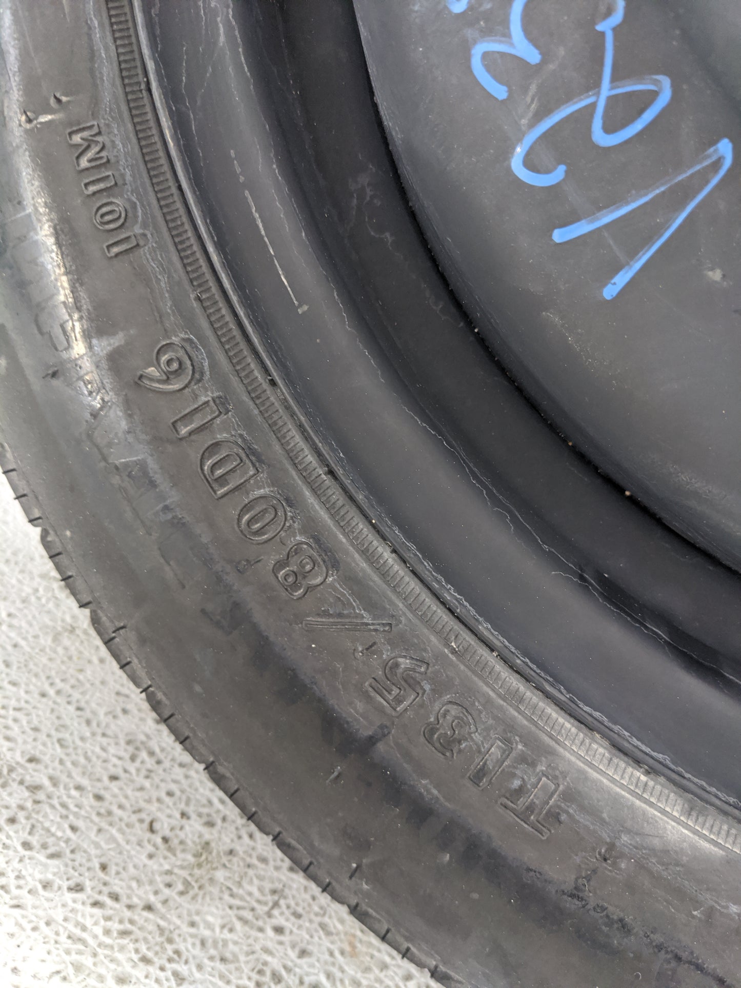2008-2012 Honda Accord Spare Donut Tire Wheel Rim Oem - Oemusedautoparts1.com