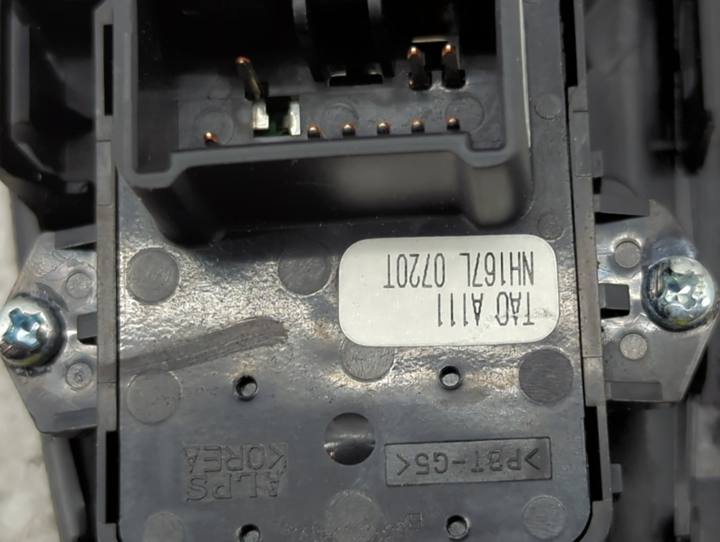 2008-2012 Honda Accord Master Power Window Switch Replacement Driver Side Left P/N:35750-TA0-A0 M65750-8 Fits OEM Used Auto 