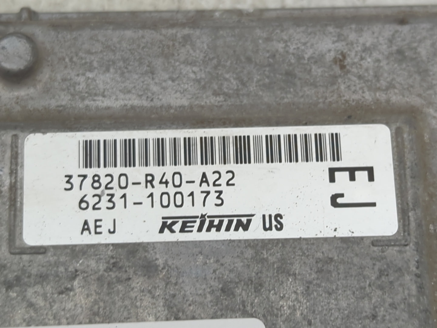 2010 Honda Accord PCM Engine Control Computer ECU ECM PCU OEM P/N:37820-R40-A22 Fits OEM Used Auto Parts - Oemusedautoparts1