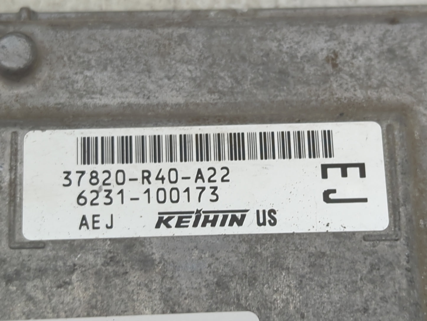 2010 Honda Accord PCM Engine Control Computer ECU ECM PCU OEM P/N:37820-R40-A22 Fits OEM Used Auto Parts - Oemusedautoparts1