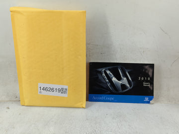 2010 Honda Accord Owners Manual Book Guide P/N:31TE0620 00X31-TE0-6201 OEM Used Auto Parts - Oemusedautoparts1.com