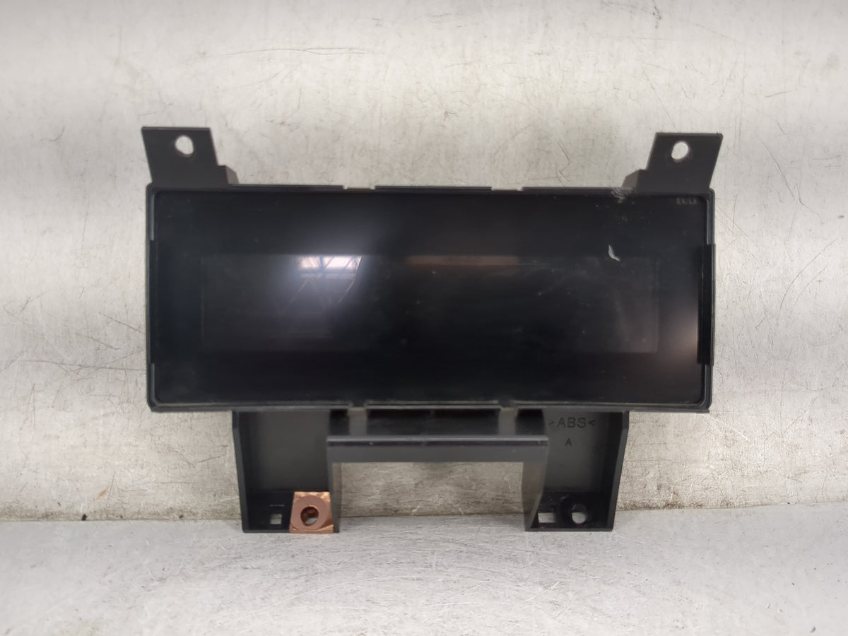 2010 Honda Accord Information Radio Display Screen 1475074 - Oemusedautoparts1.com