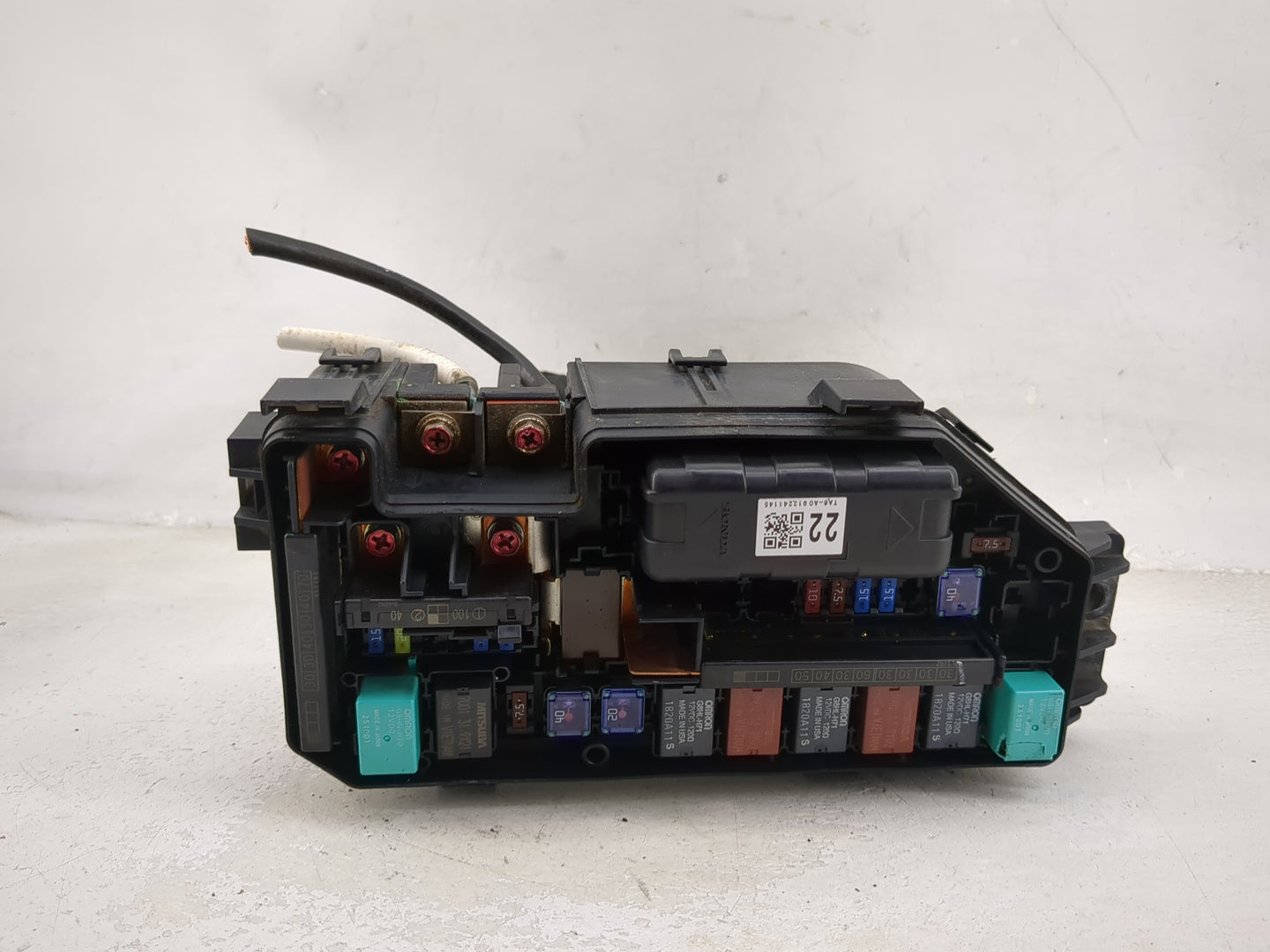 2008-2012 Honda Accord Fusebox Fuse Box Panel Relay Module P/N:TA6-A0912241145 Fits Fits 2008 2009 2010 2011 2012 OEM Used A