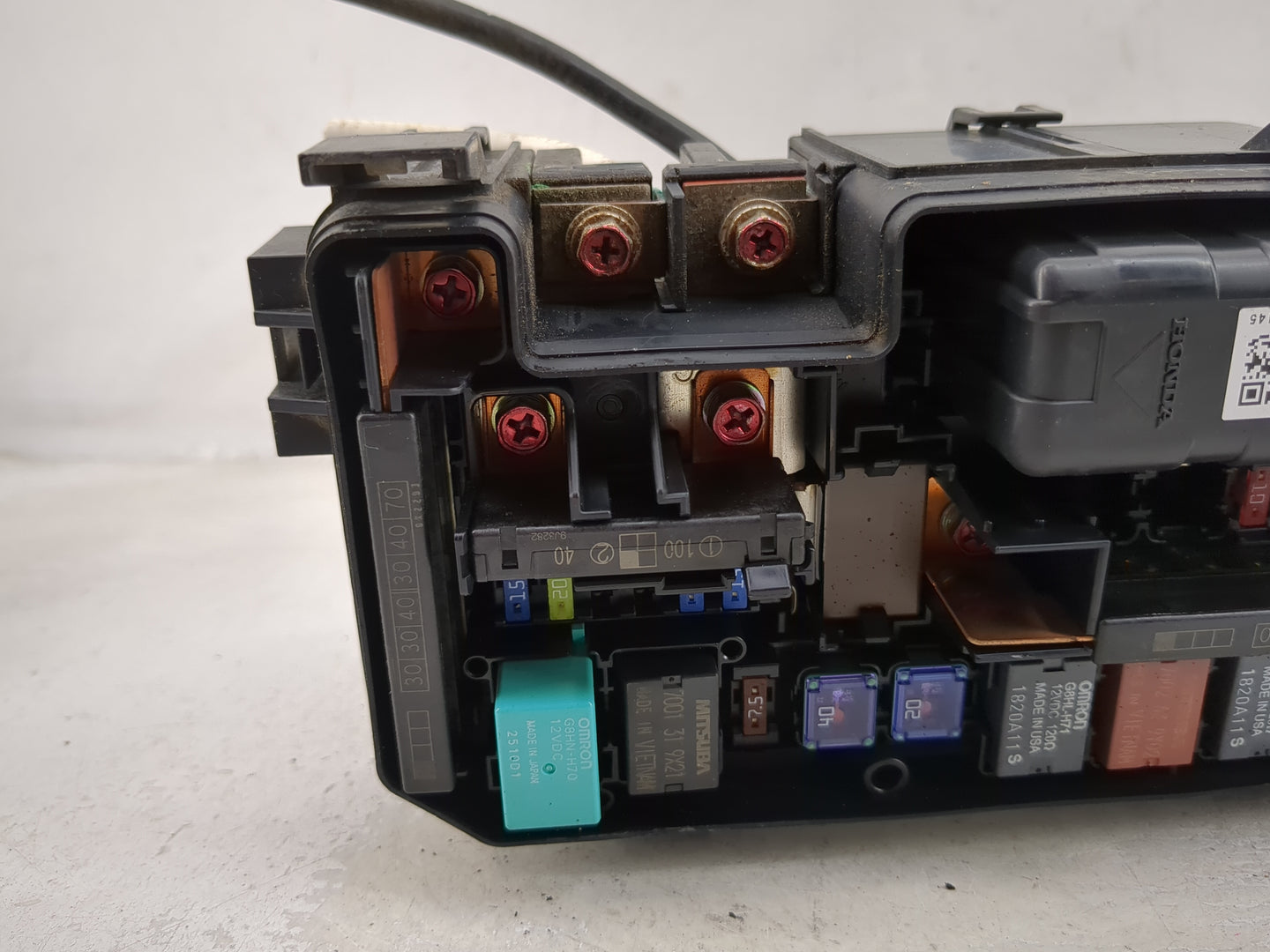 2008-2012 Honda Accord Fusebox Fuse Box Panel Relay Module P/N:TA6-A0912241145 Fits Fits 2008 2009 2010 2011 2012 OEM Used A