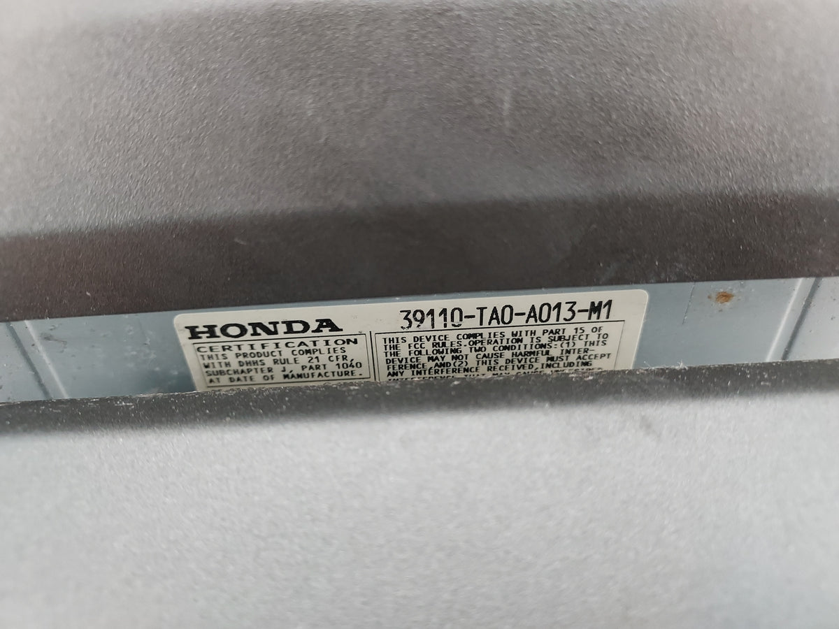2008-2010 Honda Accord Radio Cd Changer 39110-ta0-a013-m1 - Oemusedautoparts1.com