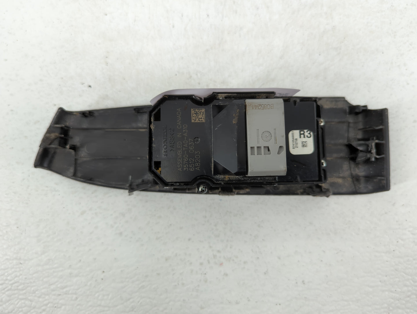 2008-2012 Honda Accord Master Power Window Switch Replacement Driver Side Left P/N:6512 0637 35760-TA0-A310 Fits OEM Used Au
